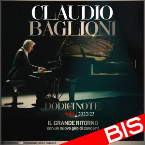 Biglietti Claudio Baglioni - BARI, Teatro Petruzzelli - Dom, 05 Febbraio 2023