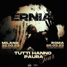 Biglietti Ernia - ROMA, Palazzo Dello Sport - Dom, 26 Marzo 2023