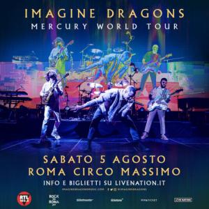 Biglietti Imagine Dragons - ROMA, Circo Massimo - Sab, 05 Agosto 2023
