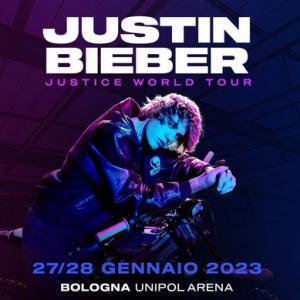 Biglietti Justin Bieber - CASALECCHIO DI RENO, Unipol Arena - Sab, 28 Gennaio 2023