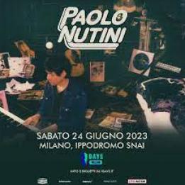 Biglietti Paolo Nutini - Paolo Nutini - I-Days 2023, MILANO - 24 Giugno 2023