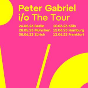 Biglietti Peter Gabriel - VERONA, Peter Gabriel - Sab, 20 Maggio 2023
