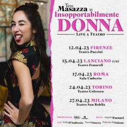 Biglietti Tess Masazza - LANCIANO, Teatro Fenaroli - Sab, 15 Aprile 2023