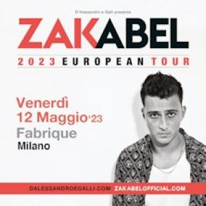 Biglietti Zak Abel - Zak Abel, MILANO - Ven, 12 Maggio 2023