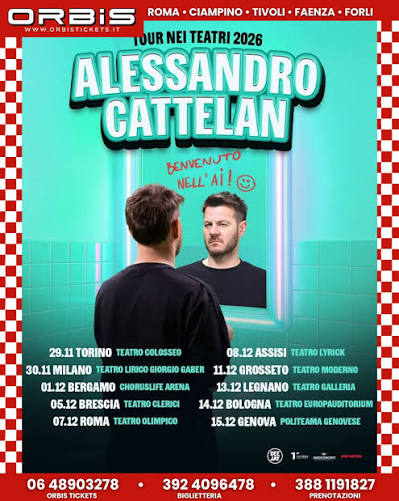Foto promozionale di Alessandro Cattelan