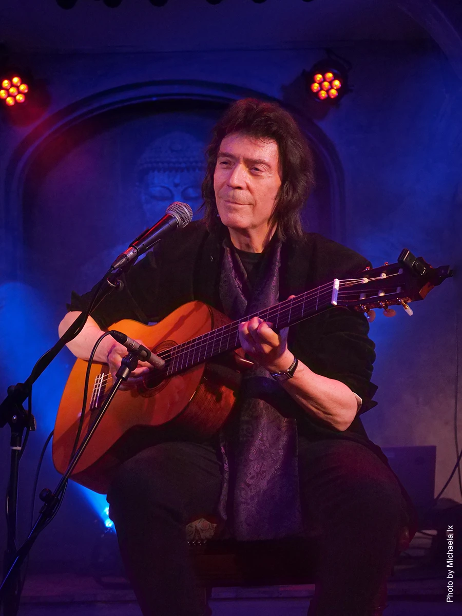 Foto promozionale di Steve Hackett